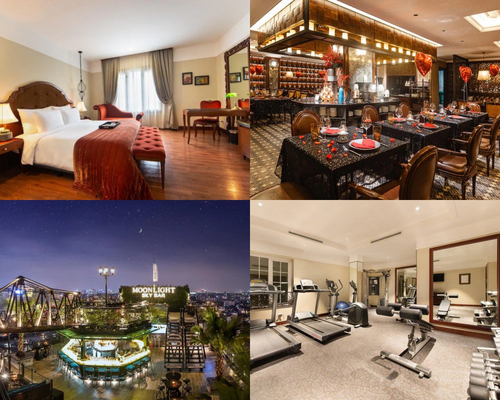 河內住宿推薦示意圖 