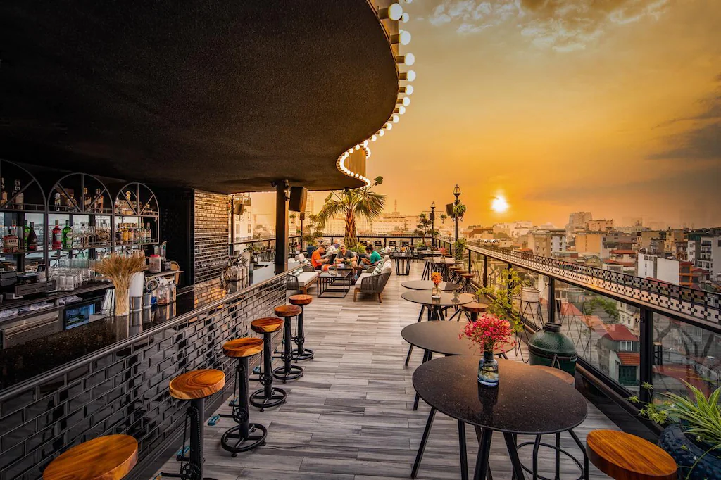 河內住宿推薦示意圖 