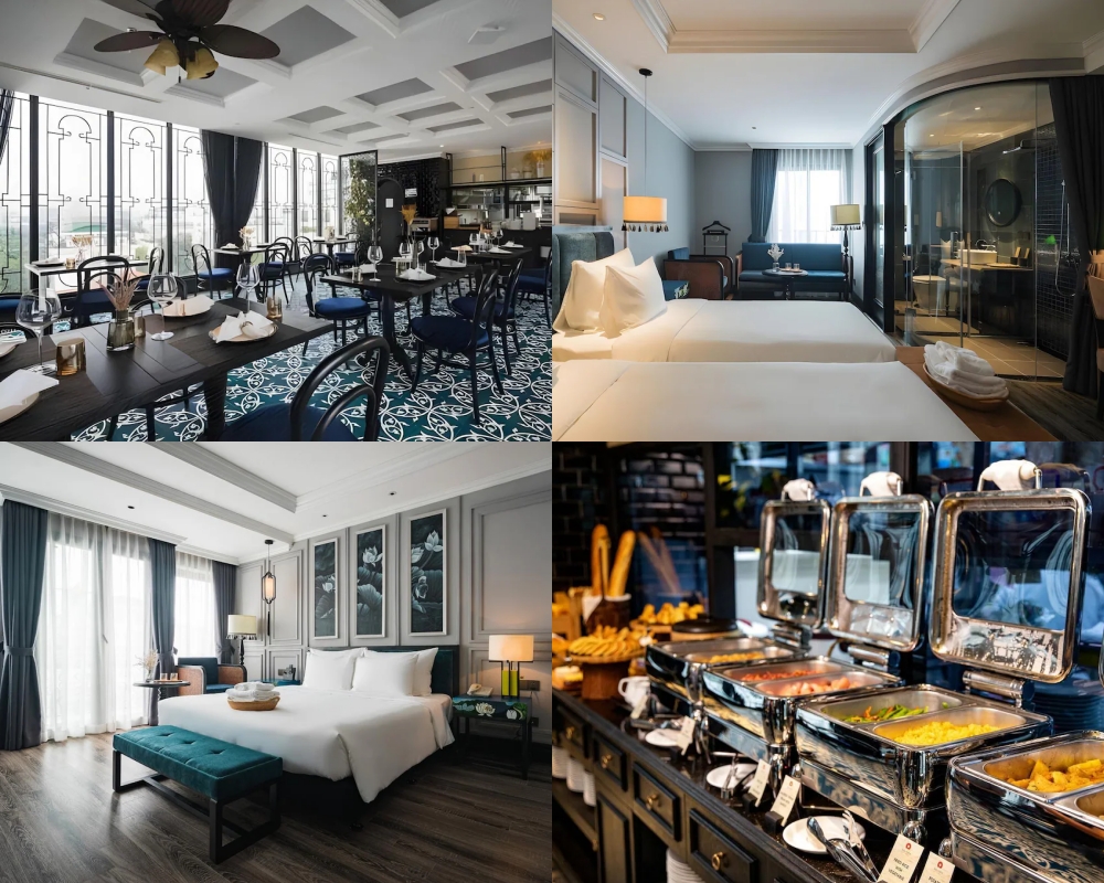 河內住宿推薦示意圖 