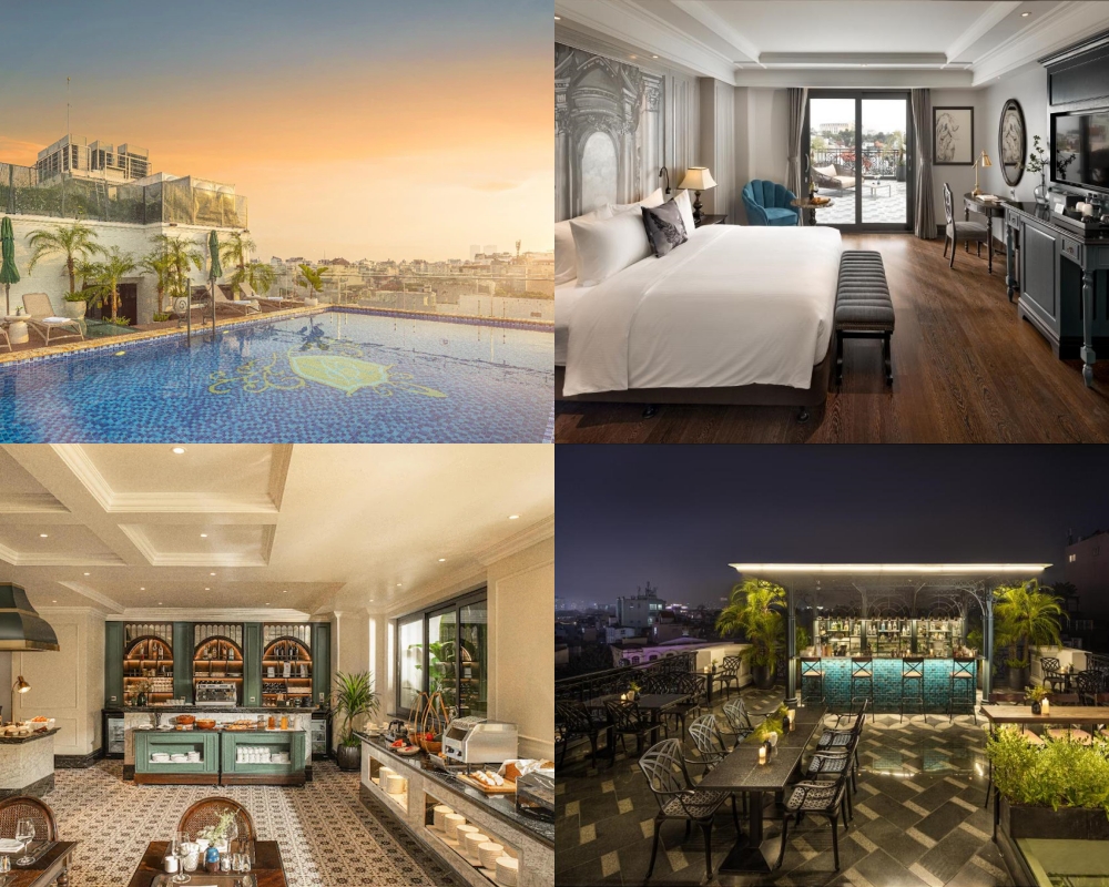 河內住宿推薦示意圖 