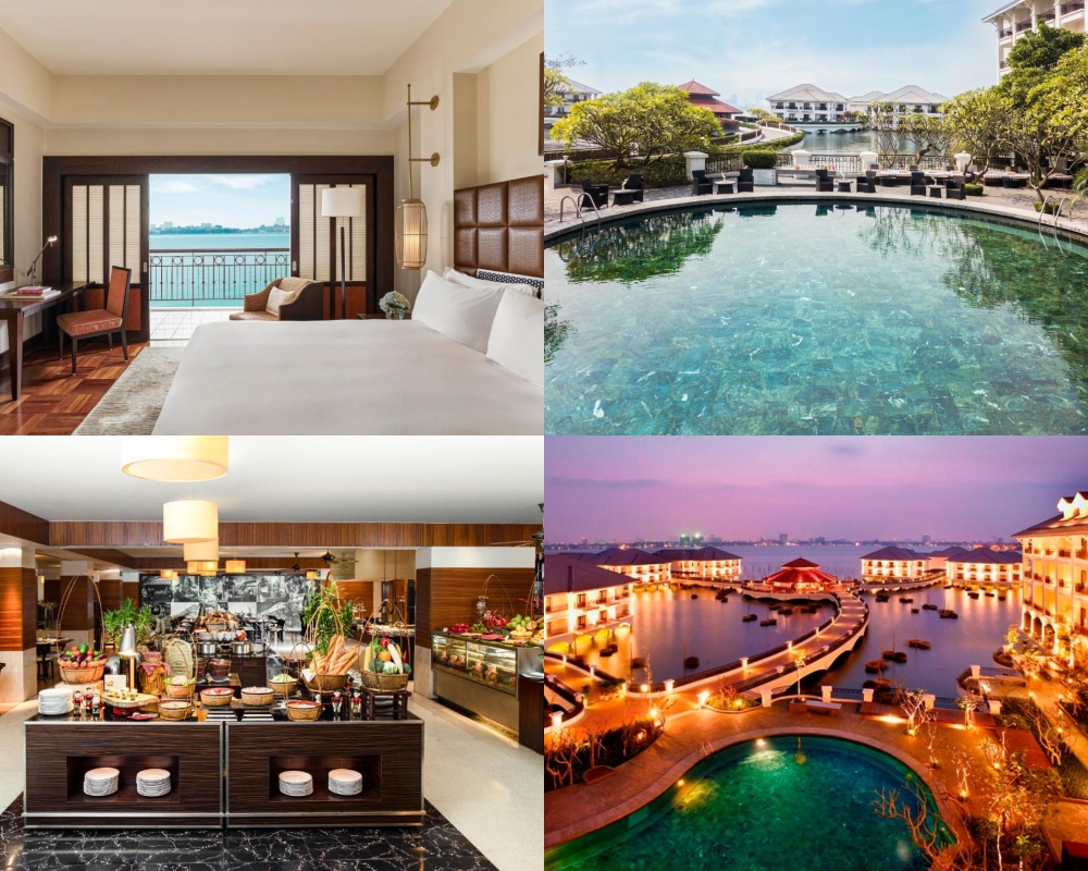 河內住宿推薦示意圖 