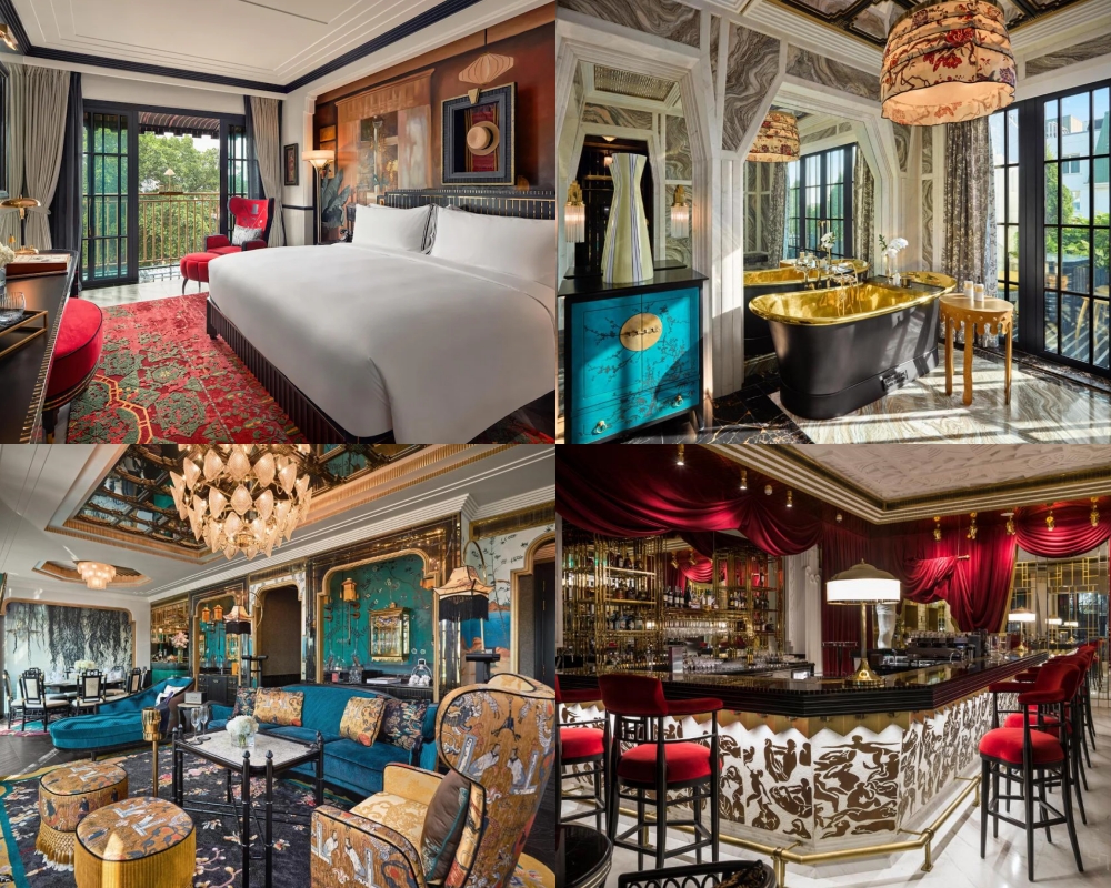 河內住宿推薦示意圖 