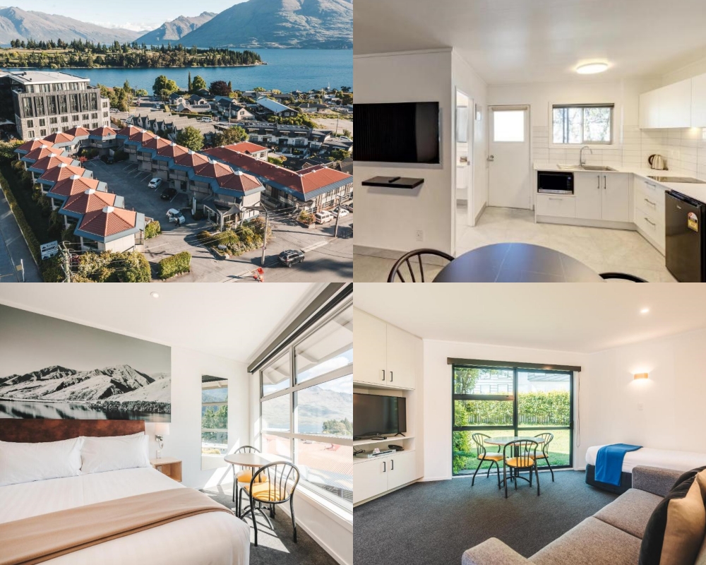 皇后鎮住宿推薦：藍色山峰小屋旅館（Blue Peaks Lodge）