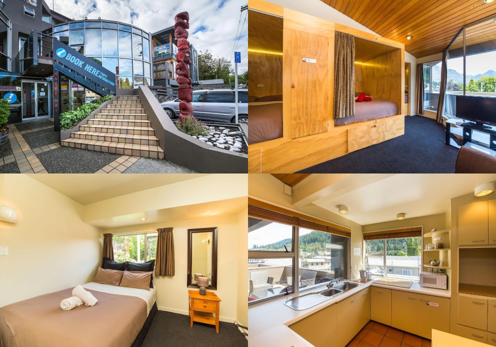 皇后鎮平價住宿推薦：塔胡納膠囊旅館 (Tahuna Pod Hostel)