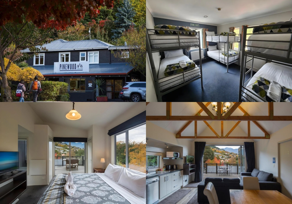 皇后鎮平價住宿推薦：松木皇后鎮飯店 (Pinewood Queenstown)